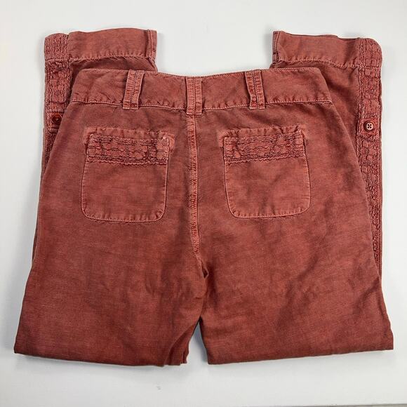 Sundance Women's Straight Leg Pants in Dusty Rose - Picture 10 of 12